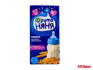 КАШКА МОЛОЧНАЯ ЖИДКАЯ "ФРУТОНЯНЯ" 0,2Л ПАКЕТ (ПРОГРЕСС) (БЗМЖ)(пшеничная)