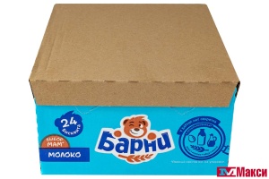 БИСКВИТ "МЕДВЕЖОНОК БАРНИ" С НАЧИНКОЙ 30Г (МОН' ДЭЛИС РУСЬ)(молочной)