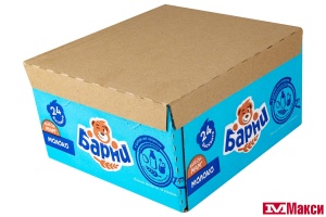 БИСКВИТ "МЕДВЕЖОНОК БАРНИ" С НАЧИНКОЙ 30Г (МОН' ДЭЛИС РУСЬ)(молочной)