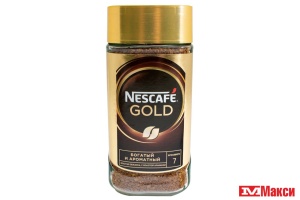 КОФЕ "NESCAFE" GOLD СУБЛИМИРОВАННЫЙ 190Г СТ/Б (NESTLE)
