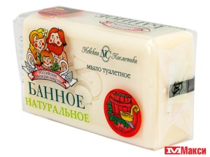 МЫЛО ТУАЛЕТНОЕ "БАННОЕ" 140Г (НЕВСКАЯ КОСМЕТИКА)