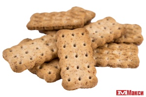 ПЕЧЕНЬЕ ЗАТЯЖНОЕ "ПОСТНОЕ" МИНИ С ОТРУБЯМИ (БРЯНКОНФИ)