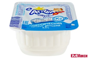 ТВОРОГ "АГУША" 4,5% 100Г (ВИММ-БИЛЛЬ-ДАНН) (БЗМЖ)