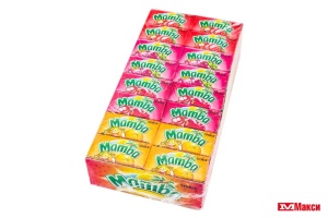ЖЕВАТЕЛЬНАЯ КОНФЕТА "МАМБА" АССОРТИ 26,5Г (STORCK)
