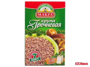 КРУПА ГРЕЧА "МАКФА" 400Г ВАРОЧНЫЕ ПАКЕТЫ
