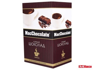 КАКАО-НАПИТОК РАСТВОРИМЫЙ "МАК ШОКОЛАД" ГОРЯЧИЙ ШОКОЛАД В АССОРТИМЕНТЕ 20ГР(классический)