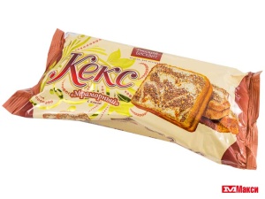 КЕКС "РУССКИЙ БИСКВИТ" 225Г(мраморный)