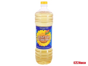 МАСЛО ПОДСОЛНЕЧНОЕ "ЗОЛОТАЯ СЕМЕЧКА" РАФИНИРОВАННОЕ 1Л ПЛ/Б (ЮГ РУСИ)