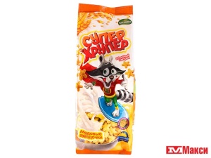 СУХОЙ ЗАВТРАК "СУПЕР ХРУПЕР" МЕДОВЫЕ ЗВЕЗДОЧКИ 200Г (КУНЦЕВО)
