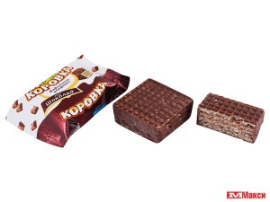 ШОКОЛАДНЫЕ КОНФЕТЫ "КОРОВКА" ВКУС ШОКОЛАД 170Г (РОТ-ФРОНТ)