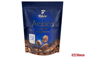 КОФЕ СУБЛИМИРОВАННЫЙ "TIBIO" ARABICA EXCLUSIVE 150Г ПАКЕТ