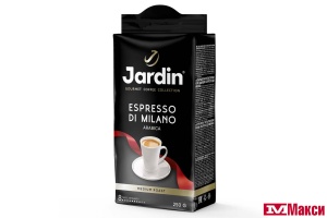 КОФЕ МОЛОТЫЙ "JARDIN" ESPRESSO STILE DI MILANO 250Г (ОРИМИ-ТРЭЙД)