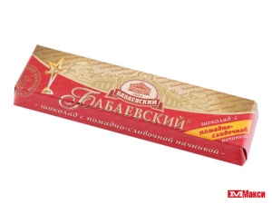 ШОКОЛАДНЫЙ БАТОНЧИК "БАБАЕВСКИЙ" 50Г(с помадно-сливочной начинкой)