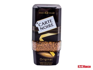 КОФЕ РАСТВОРИМЫЙ СУБЛИМИРОВАННЫЙ "CARTE NOIRE" 95Г СТ/Б (JDE)