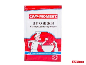 ДРОЖЖИ СУХИЕ БЫСТРОДЕЙСТВУЮЩИЕ "САФ-МОМЕНТ" 11Г