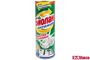 ЧИСТЯЩЕЕ СРЕДСТВО "БИОЛАН" 400Г(антижир)