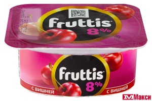 ПРОДУКТ ЙОГУРТНЫЙ "ФРУТТИС" СУПЕР ЭКСТРА 8% 115Г (CAMPINA) (БЗМЖ)(вишня;персик-маракуйя)