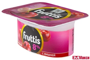 ПРОДУКТ ЙОГУРТНЫЙ "ФРУТТИС" СУПЕР ЭКСТРА 8% 115Г (CAMPINA) (БЗМЖ)(вишня;персик-маракуйя)