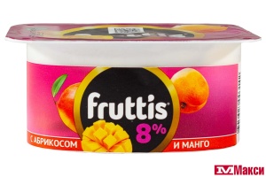 ПРОДУКТ ЙОГУРТНЫЙ "ФРУТТИС" СУПЕР ЭКСТРА 8% 115Г (CAMPINA) (БЗМЖ)(лесные ягоды;абрикос-манго)