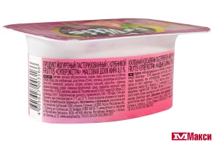ПРОДУКТ ЙОГУРТНЫЙ "ФРУТТИС" СУПЕР ЭКСТРА 8% 115Г (CAMPINA) (БЗМЖ)(яблоко-груша;клубника)