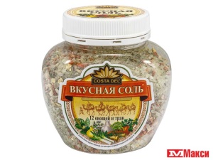 СОЛЬ "ВКУСНАЯ СОЛЬ" 400Г В АССОРТИМЕНТЕ(12 овощей и трав)