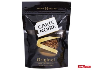 КОФЕ РАСТВОРИМЫЙ СУБЛИМИРОВАННЫЙ "CARTE NOIRE" 75Г ПАКЕТ (JDE)