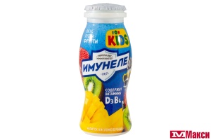 НАПИТОК КИСЛОМОЛОЧНЫЙ "ИМУНЕЛЕ NEO" FOR KIDS 1,5% 100Г (ВИММ-БИЛЛЬ-ДАНН) (БЗМЖ)(тутти-фрутти)