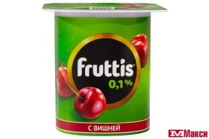 ПРОДУКТ ЙОГУРТНЫЙ "ФРУТТИС" ЛЕГКИЙ 0,1% 110Г (CAMPINA) (БЗМЖ)(персик-маракуйя;вишня)