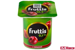 ПРОДУКТ ЙОГУРТНЫЙ "ФРУТТИС" ЛЕГКИЙ 0,1% 110Г (CAMPINA) (БЗМЖ)(персик-маракуйя;вишня)