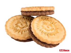 ПЕЧЕНЬЕ-СЭНДВИЧ САХАРНОЕ "ДЕНЬ И НОЧЬ" (КОНТИ)