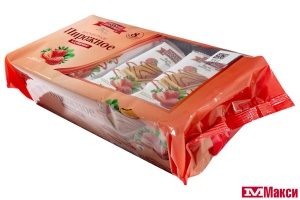 ПИРОЖНОЕ БИСКВИТНОЕ "РУССКИЙ БИСКВИТ" 8ШТХ30Г(клубничное)