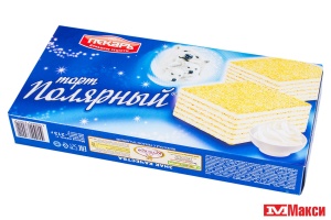 ТОРТ ВАФЕЛЬНЫЙ "ПОЛЯРНЫЙ" 213ГР (ПЕКАРЬ)