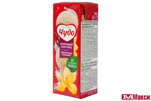 КОКТЕЙЛЬ МОЛОЧНЫЙ "ЧУДО МОЛОЧНОЕ" 2% 200МЛ (ВИММ-БИЛЛЬ-ДАНН) (БЗМЖ)(ванильный пломбир)