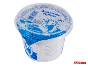 ПРОДУКТ СМЕТАНОСОДЕРЖАЩИЙ "ДОМАШНЯЯ БУРЕНКА" 15% 200Г ПЛ/Б (ЯНИНО)
