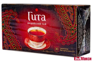 ЧАЙ "ПРИНЦЕССА ГИТА" ИНДИЙСКИЙ ЧЕРНЫЙ 30 ПАКЕТИКОВ БЕЗ ЯРЛЫЧКОВ (ОРИМИ-ТРЭЙД)