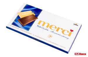 ШОКОЛАД "МЕРСИ" В АССОРТИМЕНТЕ 100Г (STORCK)(молочный)