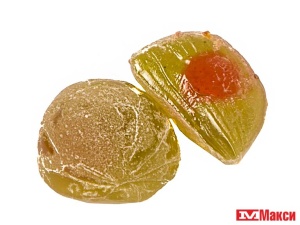 КОНФЕТЫ ЖЕЛЕЙНЫЕ С НАЧИНКОЙ "ЖИВИНКА" ВКУС АРБУЗ 1КГ (КОНТИ)