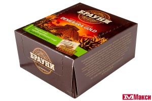 САХАР ТРОСТНИКОВЫЙ "БРАУНИ" GOLD КУСКОВОЙ 500Г