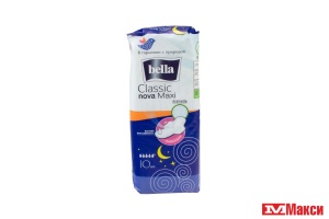ПРОКЛАДКИ ГИГИЕНИЧЕСКИЕ "BELLA CLASSIC NOVA MAXI" DRAINETTE AIR 10ШТ