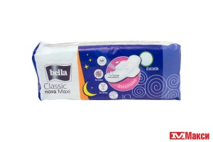 ПРОКЛАДКИ ГИГИЕНИЧЕСКИЕ "BELLA CLASSIC NOVA MAXI" DRAINETTE AIR 10ШТ