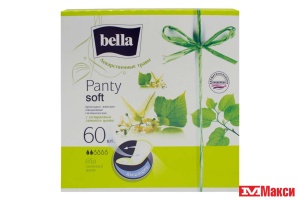 ПРОКЛАДКИ ГИГИЕНИЧЕСКИЕ "BELLA PANTY" HERBS TILIA ЕЖЕДНЕВНЫЕ ЛИПОВЫЙ ЦВЕТ 60ШТ
