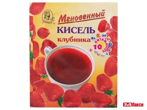 КИСЕЛЬ МГНОВЕННЫЙ "ГЕРКУЛЕС" 30Г(клубника)