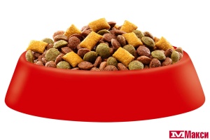 КОРМ ДЛЯ КОШЕК СУХОЙ "ВИСКАС" С НЕЖНЫМ ПАШТЕТОМ 350Г(говядина)