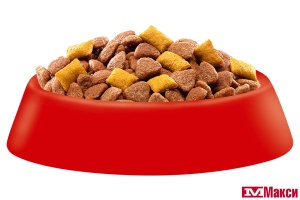 КОРМ ДЛЯ КОШЕК СУХОЙ "ВИСКАС" С НЕЖНЫМ ПАШТЕТОМ 350Г(говядина/для стерил.кошек)