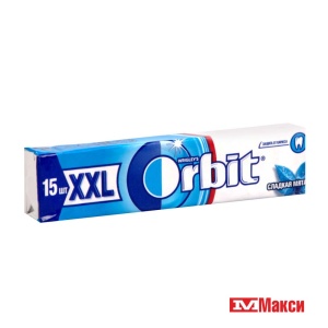 Ж/РЕЗИНКА "ORBIT" XXL ПОДУШЕЧКИ 20,4Г(сладкая мята)