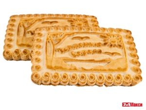 ПЕЧЕНЬЕ САХАРНОЕ "ТОПЛЕНЫЕ БЕРЕГА" (СЛАДОНЕЖ)