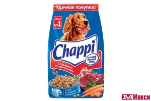 КОРМ ДЛЯ СОБАК СУХОЙ "ЧАППИ" В АССОРТИМЕНТЕ 2,5КГ ПАКЕТ(с говядиной)