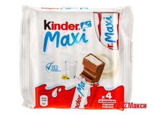 ШОКОЛАД (FERRERO) "КИНДЕР ШОКОЛАД" МАКСИ 84Г