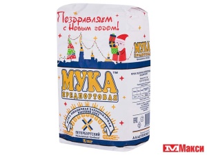 МУКА ПШЕНИЧНАЯ "ПРЕДПОРТОВАЯ" В/С 1КГ