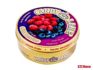 ЛЕДЕНЦЫ "CANDY LANE" 200Г Ж/Б (ЭВР)(лесные ягоды)